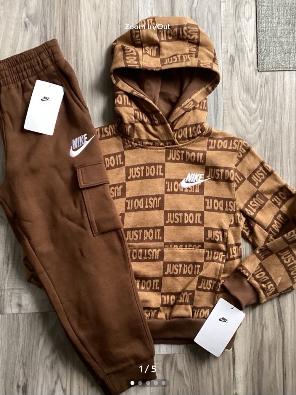 Boys Nike Hoodie & Joggers outfit size 6(NWT) ~PRICE IS FIRM, NO OFFERS~
